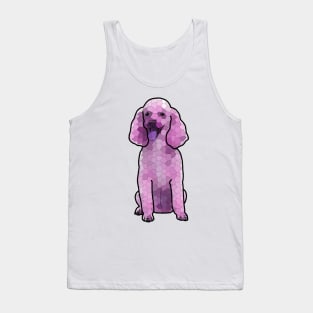 Poodle Mosaic in Amethyst Tank Top